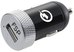 Fortron USB Car Charger, DC 12-24V, BLACK/SILVER Fortron