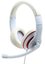 Gembird MHS-03-WTRD Stereo headset, white with red ring