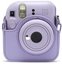 Momentinis fotoaparatas Fujifilm instax mini 12 LILAC PURPLE+instax mini glossy (10pl)+originalus dėklas