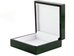 Jewellery box 14x14cm, green