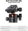 K&F 90 inch /2.3m Camera Tripods magnesium aluminum alloy tripods Reversible Detachable Monopod
