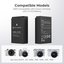 K&F LP-E12 Digital Camera Dual Battery with Dual Channel Charger, for Canon Camera Charger