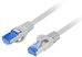 Lanberg Patchcord cat.6a S/FTP CCA 1.5m grey