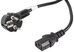 Lanberg Power cable CEE 7/7 - IEC 320 C13 10M black