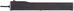 Lestar Surge protector ZX 510, 1L, 1,0m, black