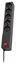 Lestar Surge protector ZX 510, 1L, 1,0m, black