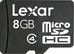 Lexar 8GB microSD SDHC atminties kortelė