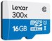 Lexar microSDHC High Speed 16GB without Adapter Class 10 300x