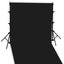 Linkstar Hintergrund System + Cloth Black 2,9 x 5m