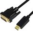 LogiLink DisplayPort to DVI cable , black, 3m