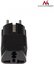 Maclean Adapter socket UK on EU plug universal Maclean MCE155 black