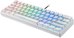 Mechanical gaming keyboard Motospeed CK61 RGB (white)