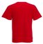Vyriški marškinėliai V formos apykakle su Jūsų nuotrauka, užrašu, raudoni