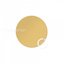 Metal disc 38 mm. gold semi-matt (50 pcs)