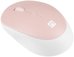 Natec Mouse, Harrier 2, Wired, 1600 DPI, Optical, White/Pink