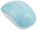 Natec Mouse, Toucan, Wireless, 1600 DPI, Optical, Blue/White