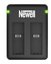 Newell SDC-USB dual-channel charger for LB-015 batteries for Kodak
