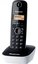 Panasonic KX-TG1611FXW Cordless phone, Black / LCD / Memory 50 numbers / Memory for 50 incoming numbers / (10levels) Auto-repeat, ringtone 12, selectable 16 tone / Wall-mount option