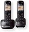Panasonic KX-TG2512FXT Cordless phones, Black / LCD display/ Memory 50 numbers / Memory for 50 incoming numbers / Auto-repeat, dialing station number, ringtone 10, selectable tone 32 / MUTE, FLASH,