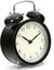 Platinet alarm clock March, black (43631)