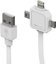 allocacoc Power USB Cable white