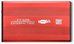 Qoltec Hard drive adapterUSB3.0 HDD/SSD 2.5" SATA3 red