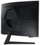 Samsung Curved Gaming Monitor LC27G55TQBUXEN 27 ", VA, WQHD, 2560 x 1440, 16:9, 1 ms, 300 cd/m², Black, 144 Hz, HDMI ports quantity 1