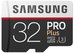 Samsung microSDHC PRO+ 32GB mit Adapter MB-MD32GA/EU