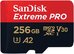 SANDISK EXTREME PRO microSDXC 256GB 200/140 MB/s UHS-I U3 memory card (SDSQXCD-256G-GN6MA)