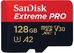 Sandisk карта памяти microSDXC 128GB Extreme Pro + adapter