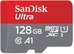 SanDisk Ultra microSDXC 128G 100MBs Adapt. SDSQUAR-128G-GN6IA