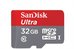 SanDisk Ultra microSDHC 32GB 80MB/s Adapt. SDSQUNC-032G-GN6MA