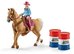 Schleich Farm World 41417 Barrel racing mit Cowgirl