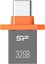 Silicon Power flash drive 32GB Mobile C21, orange