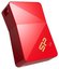 Silicon Power флэшка 64GB Jewel J08 USB 3.0, красная