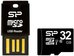 Silicon Power кардридер Key USB + microSDHC 32GB карта памяти