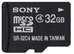 Sony microSDHC Essential 32GB incl SD Standard Adapter Class 4