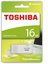 Toshiba USB 2.0 16GB hayabusa white