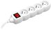 Tracer PowerWatch 3 m (4 socket) white with power switch