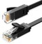 UGREEN Ethernet RJ45 Flat Network Cable, Cat.6, UTP, 5m (Black)