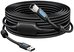 USB 2.0 A to B cable Vention COQBJ 5m Black PVC