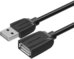 USB 2.0 extender Vention VAS-A44-B500 5m Black