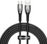 USB cable for USB-C Baseus Glimmer Series, 100W, 2m (Black)