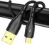 USB to Micro USB cable Vipfan Nano Gold X07, 3A, 1.2m (black)