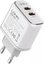 Wall charger LDNIO A2528M 2USB-C for Apple + USB-C - Lightning Cable
