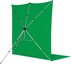 Westcott X Drop Pro Wrinkle Resistant Backdrop Kit Chroma Key Green Screen Sweep (8' x 13')
