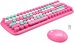 Wireless keyboard + mouse set MOFII Candy XR 2.4G (pink)