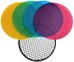 Witstro Flash Color Grid Reflector kit 120mm