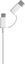 Xiaomi Mi 2-in-1 USB Cable Micro USB to Type C White, Charge & Sync Cable, 0.3 m