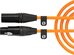 XLR CABLE-3m orange - XLR/XLR kabel
